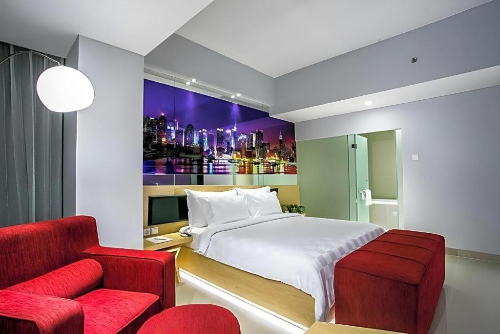 จี สวีท โฮเทล บาย อมิทยา Hotel สุราบายา ภายนอก รูปภาพ